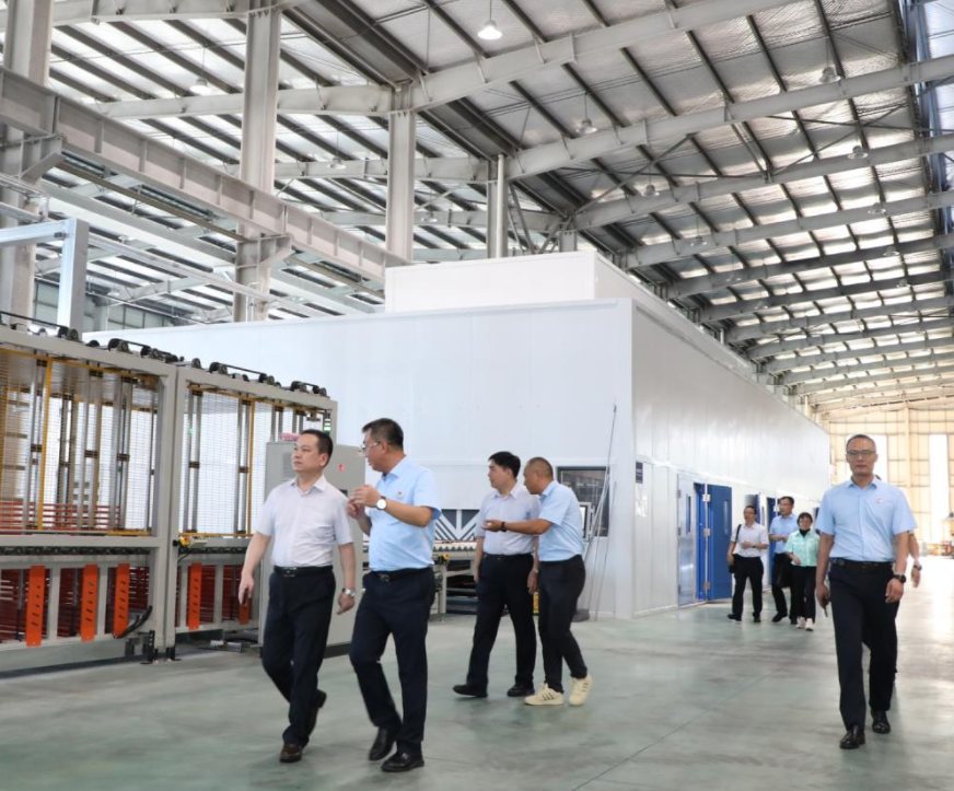 珠海港股份总裁、秀强股份董事长冯鑫率队调研公司自动化改造项目